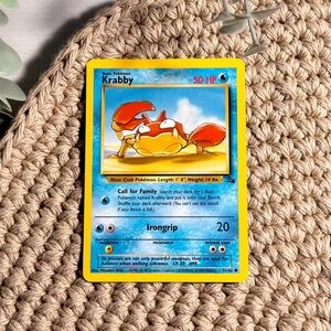 POKEMON ⋆ Krabby 51/62 Vintage